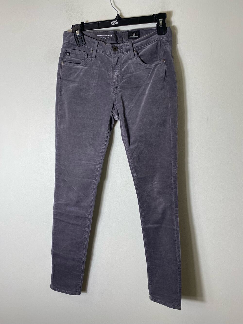 Adriano Goldschmied Super Skinny Gray Ankle Legging Size 26R